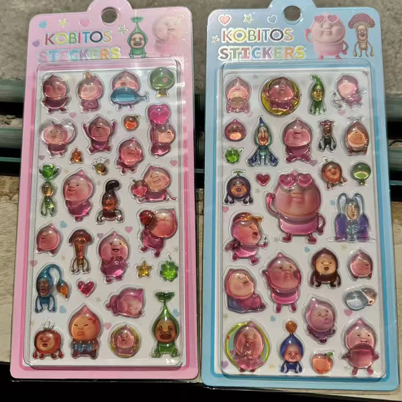 2 Pcs Kawaii Kobito 3D 릴리프 크리스 - Japanese Lifestyle Goods 리뷰 및 가격
