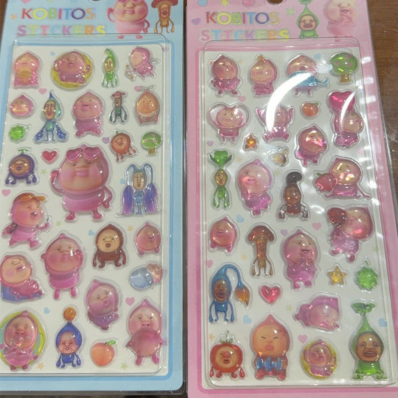 2 Pcs Kawaii Kobito 3D 릴리프 크리스 - Japanese Lifestyle Goods 리뷰 및 가격