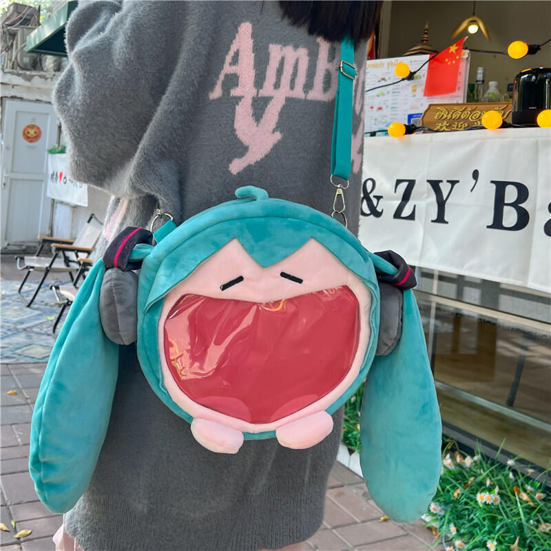 일본 스타일 하츠네 미쿠 플러시 크로스백 만화 캐릭터  - Japanese Lifestyle Goods 리뷰 및 가격