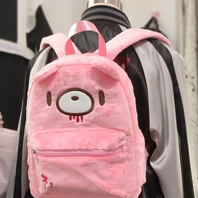 글루미 베어 귀여운 백팩 핑크 대용량 만화 일본 스타일 - Japanese Lifestyle Goods 리뷰 및 가격