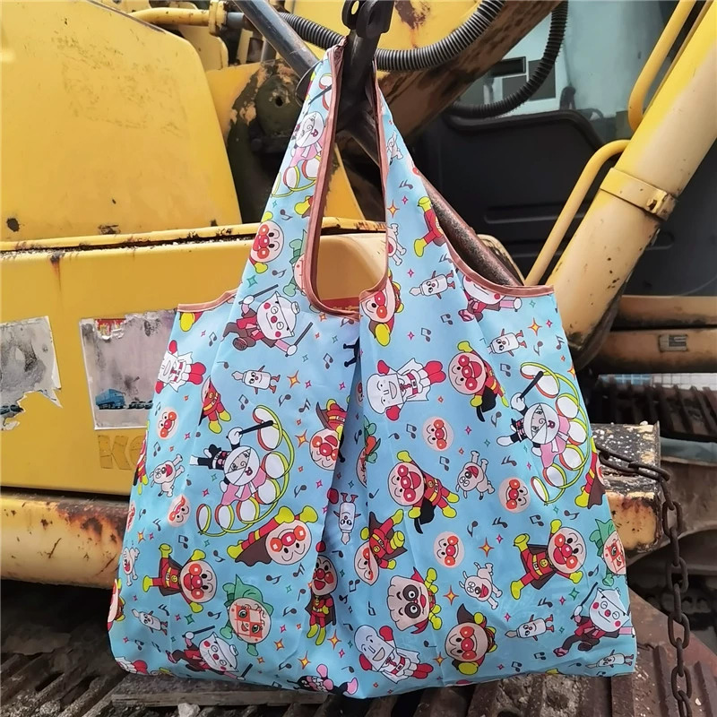 일본식 안판맨 접이식 쇼핑백 귀여운 대용량 숄더백 만화 - Japanese Lifestyle Goods 리뷰 및 가격