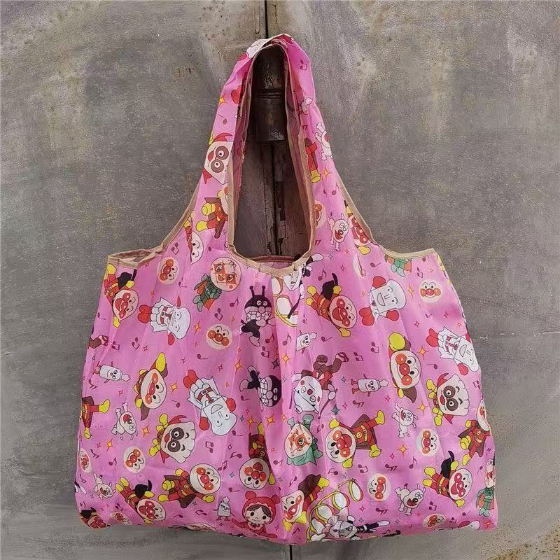 일본식 안판맨 접이식 쇼핑백 귀여운 대용량 숄더백 만화 - Japanese Lifestyle Goods 리뷰 및 가격
